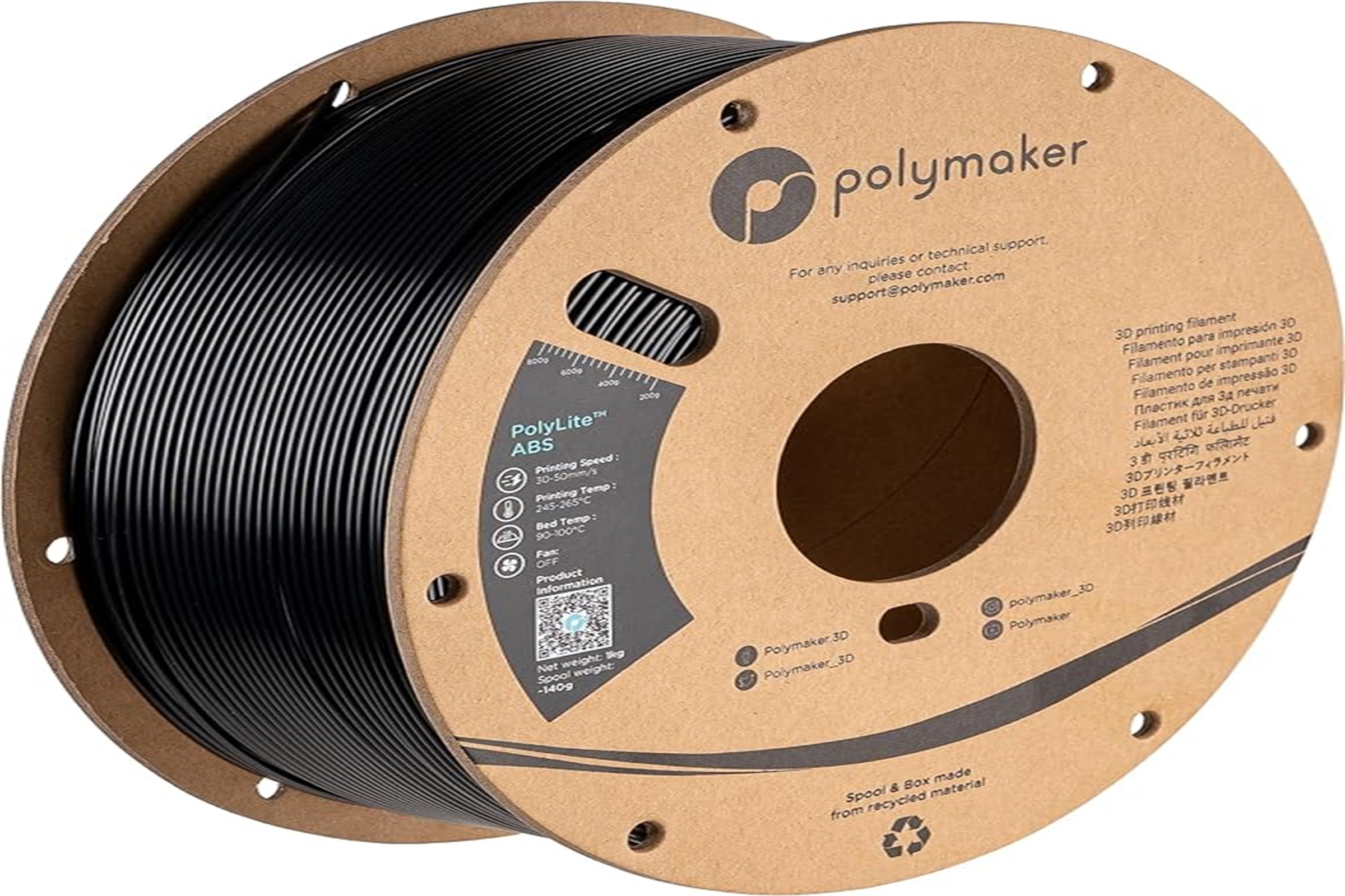 image of PLA filament from polymaker