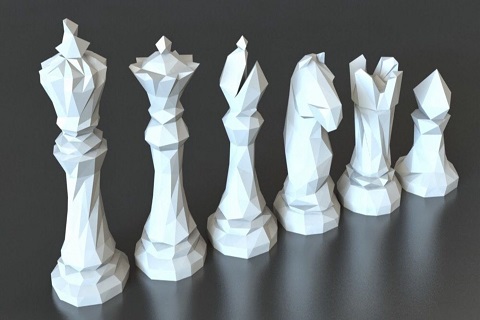 3D Printed Chess Set